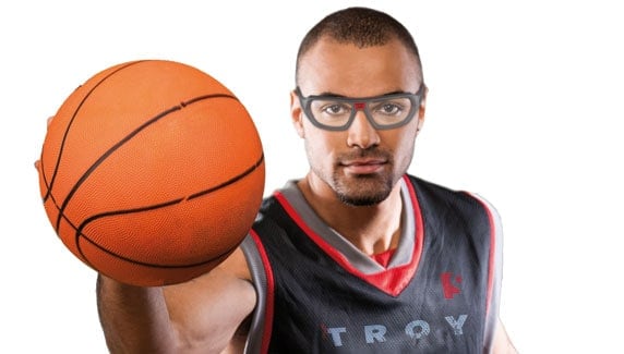 sports prescription glasses basketball