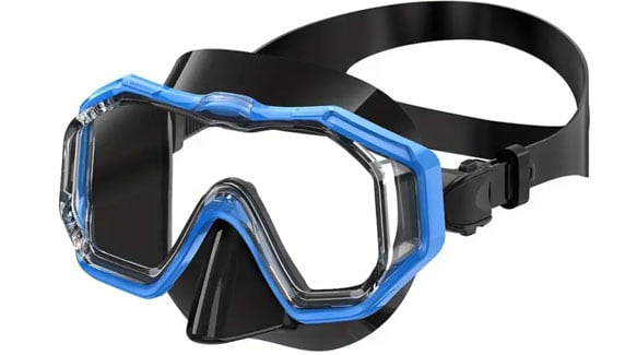 Boys' and Girls under 12s snorkel mask